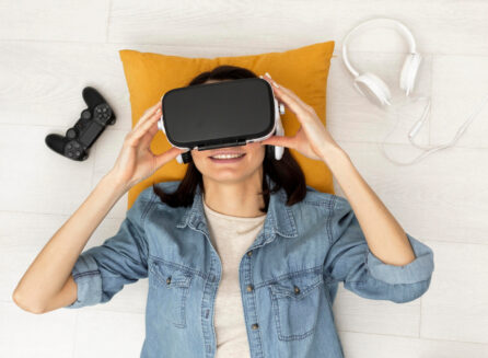 Lightweight VR Headsets